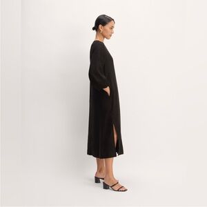 Everlane The Linen A-Line Midi Dress 2